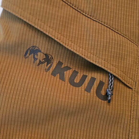 Kuiu Tiberon shorts size 40, 12 inch inseam color is Buck NWOT - Picture 4 of 5